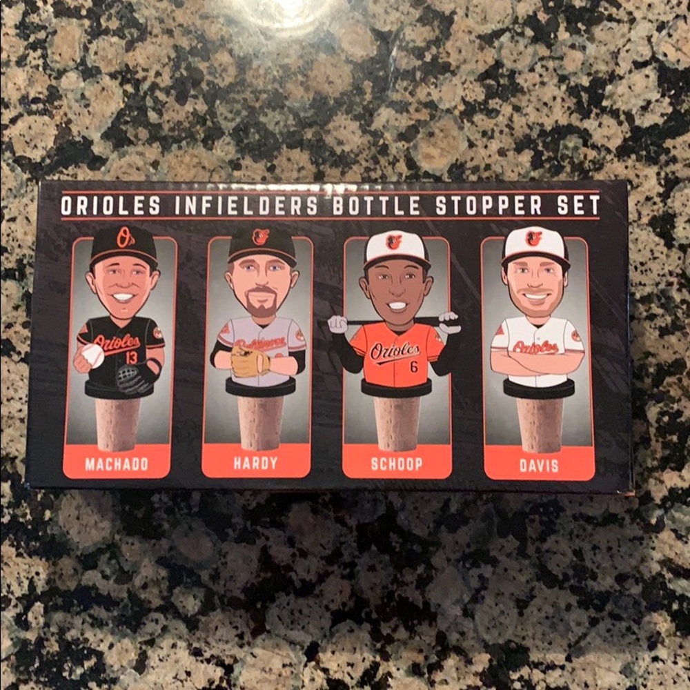 Baltimore Orioles bottle stoppers
